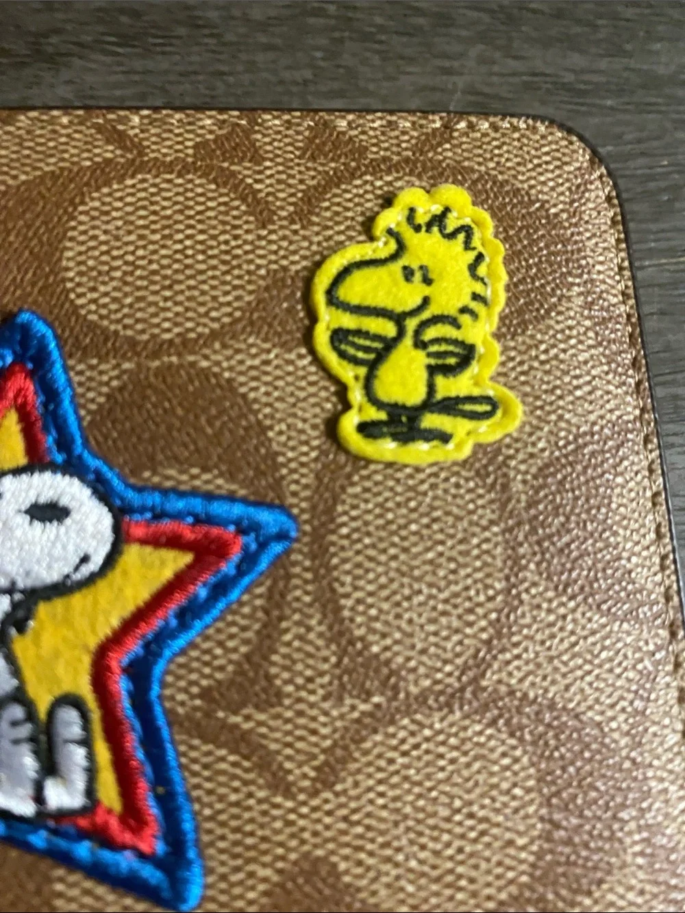 Coach zip wallet